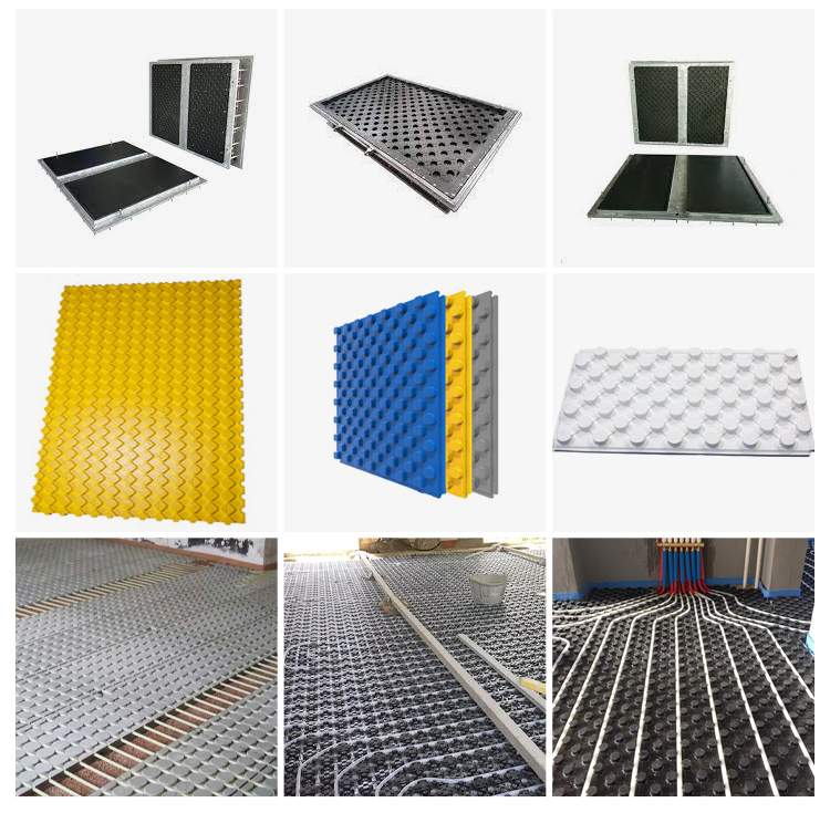 Underfloor Heating Plate Machine Application