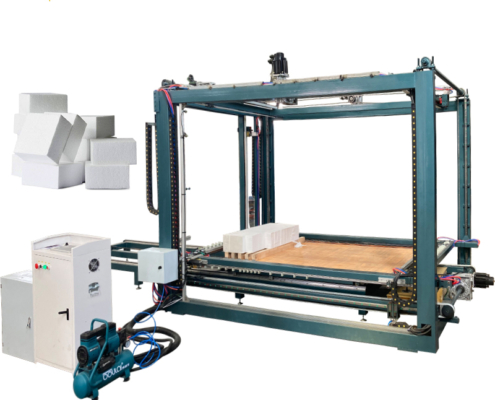 foam block cutting machine