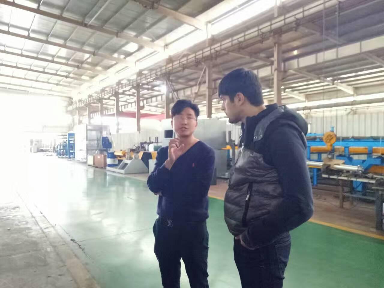 Commissioning Client's PU Sandwich Panel Line-1