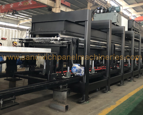 Discontinuous-PU-Sandwich-Panel-Line01