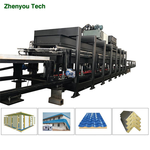 Discontinuous-PU-Sandwich-panel-machine
