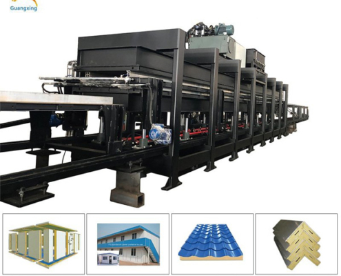 Discontinuous-PU-Sandwich-panel machine