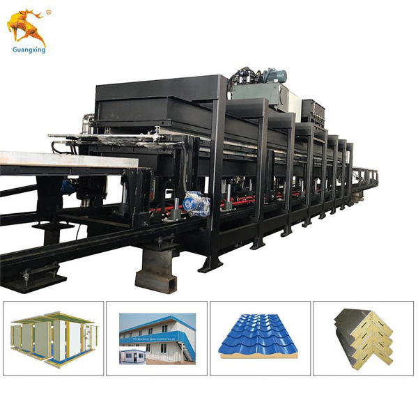 Discontinuous-PU-Sandwich-panel machine