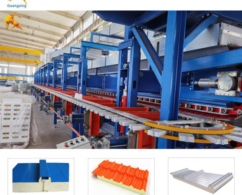 Polyurethane-Sandwich Panel Machine