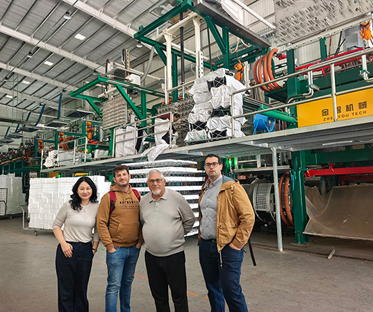 Customer Visit Zhenyou Tech Factory